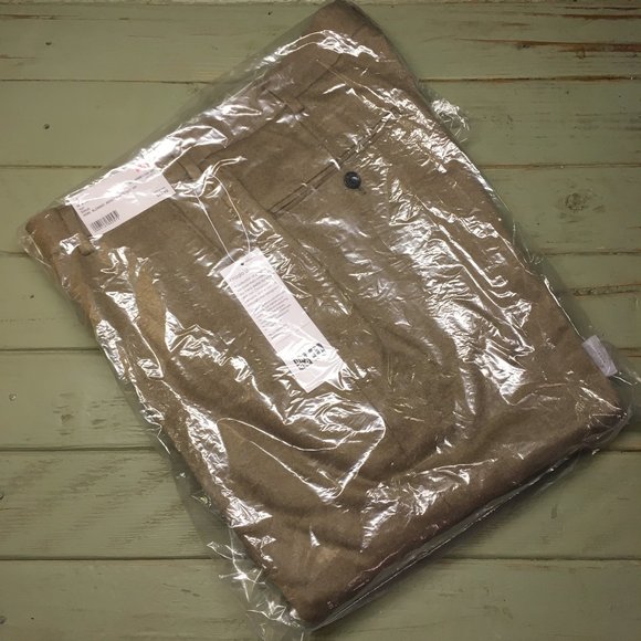 NWT Uniqlo U Wool-Blended Jersey Pants, Light Brown, W32 x L34 - Picture 1 of 3